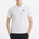 Nike (Nike) Camiseta Hombres 2025 Summer Nuevo solapa de fitness de secado rápido deportes transpirable y polo de golf casual logotipo blanco/bordado/algodón puro M 170 [recomendado 110-130Jin [Jin equivale a 0.5 kg]]