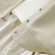 
Cypress House round neck jacket 2025 autumn new women's single-breasted simple age-reducing loose baseball uniform