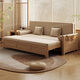 Harmonious Home Sofa Bed Ash Sofa Bed Integrated Dual-Use 2025 New Foldable Small Apartment Sofa Living Room 1.68m Sofa Bed [Storage]
