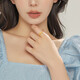 周生生黄金皇冠戒指 开口戒女款90227R 计价 3.05克