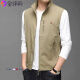Tommy Hee Kelly Tommy Men's Spring y Autumn delgada Chaqueta de alineación de link chaleco en el chaleco de pesca al aire libre Tendencia de chaleco de chaleco sin mangas Blue HKTM-686 M Peso recomendado 100-120 Jin [Jin equivale a 0.5 kg]