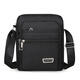 
Tianyin men's bag Oxford cloth shoulder bag men's crossbody bag casual canvas bag men's bag backpack small bag business briefcase Y3519 black four zipper style