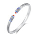 Only (Winy) silver bracelet women's pure foot silver 999 bracelet solid circle bracelet fashionable birthday gift for mother
