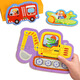 Big Puzzle de Star Boat pour enfants 0-3-6 ans Bébé de voiture à 2 à 2