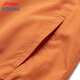 Li Ning Children's Sports Windbreaker Boys 2025 Spring and Summer New Cardigan Hooded Windbreaker Sun Protection Jacket Pumpkin Orange 67-5 150