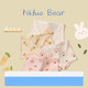 Niduoxiong (Niduoxiong) Girls Underwear Coton's Cotton Boxer Shorts Baby Underwear Medium Big Big Children's Girls Not Clip PP TB1047 + TB1049 (Suit) [60 4 articles [poids suggéré 18-25 Jin [Jin égal à 0,5 kg]] Four Corners 110