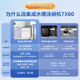 Midea TX60 Integrated Sink Dishwasher Large Single Sink White Sink Dishwasher Dishwasher with Sink Integrated Small Size National Subsidy Clear Sky FX90