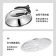 Debo Debo stainless steel steamer thickened pot double-layer steamer soup pot induction cooker open flame universal 28cm 2 layers 28cm