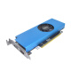 泰塔GTX1050Ti/1650/745/1030RTX3050设计AI半高单槽4G/8G/4K/8K小机箱工控游戏刀卡半长显卡 GTX1050TI 4GD5 DP+HDMI