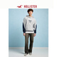 Hollister25 Frühlings- und Sommer-Baggy-Stil Amerikaner Retro Old Jeans Herren Ki331-5024 Wäsche schwarz 32 /32 180 /82a