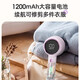 Chigo Hair Ball Trimmer, Clothes Hair Ball Trimmer, Hair Remover, Shaving, Hair Removal, Shaving, Shearing, Suction, Sweater Pilling, Household Artifact, Pink Purple, Three-speed Digital Display, Free Spare 3 Blades