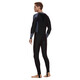 Miaopule Shark Bart Men's Thin Material One-piece Swimsuit Jellyfish Suit Wet Suit Men's Snorkeling Equipment Surf Suit 1330 Blue with Black and White L One Size