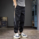 Guxiansen American Fashion Brand empalmante contrastante pantalones informales de los pantalones de trabajo al aire libre de verano de verano