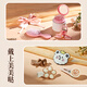 Miaobeile Children's Hair Accessories Luxury Boad Box House Toys Girls Hair Ring Coil Clip Clip Accessoires Filles Cadeau d'anniversaire