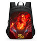 Disney (Disney) Nezha Devil Child Has Hai Ao Bing Primary School Students Schoolbag Boys Kindergarten Lightweight Large Capacity Grade 1,2,346 Nezha N31 Medium [Used in Grade 1,22]