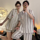 Chat man simple couple d'été xinjiang coton coton pyjamas big star mince style 897 # Floral M Women (suggéré 80-105jin [Jin est égal à 0,5 kg]))