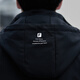 
JEEP SPIRIT Jeep American Pilot Removable Hooded Casual Jacket Men's New Spring and Autumn Men's Windproof Loose Jacket Black XL