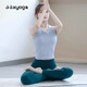 Shuangxiu High-end Yoga Wear Set 2025 New Professional Pilates Vest Beautiful Sports Running Fitness Wear Top Blue Top + Royal Blue Pants Set L (120-135)