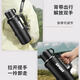 Pot isolant thermos eatkm avec une grande capacité à transporter un thermos de voyage en acier inoxydable grande taille 2025 Nouveau ménage pour hommes et femmes Kettle White 2L Filtre à thé + sangle d'environ 4jin [Jin est égal à 0,5 kg] d'eau]