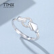 TTMIX live platinum ring for women pt950 platinum zodiac snake ring adjustable 3.7-3.9g
