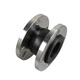 Emike Edelstahl 304 Flansch Gummi-Weichgelenk Einer sphärischer Gummi Flexible Stecker Multi-Spezifikationen