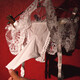 
Men's sexy thong underwear lace suspender underwear transparent low waist nishi sex underwear airplane jj cover bed black [sling] lace skirt [thong] opening