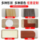 
Shantou Lincun wooden board custom desktop panel square bay window panel rectangular dining table panel oval desktop stall partition light walnut color right angle rounded corner 14070 thickened desktop