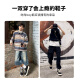 环球厚底马丁靴男夏季2025新款黑色男鞋百搭休闲运动防滑轻便鞋子男潮 黑色 42