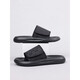 KLWP Slipper Herren Sommer 2025 Neue modische und vielseitige weiche Sohle Beachschuhe für Männer, die wasserdicht und tragensresistente Flip Flops schwarz 6189 38