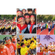 Shantoulin Village Children's Sports Dance Performance Thin Hairband Boys Street Dance Chorus Sports Games Come on Victory Headband Hair Adornment [Yellow Chinese] Children's Hairband [2 Packs]