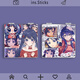 CANCHI Midea PERIPHERAL MISIDE Juego de terror de terror 2D estudiante maquillaje de doble cara lindo espejo mita-l14699 espejo