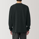 MUJI Men's UV Protection Waffle Henry Collar Long Sleeve T-Shirt Men's Bottoming Shirt Men's Spring Black XL (180/104A)