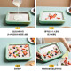 Yogurt machine Yogurt small plug-in-free ice frying machine mini children's homemade ice cream machine peach powder large size 26*21CM
