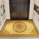 
Mingruiju high-end entrance door floor mat living room diatom mud water absorption floor mat entrance golden entrance floor mat absorbs water and can be cut Fuqi gold~ND~12138 80*120cm upgraded diatom mud]
