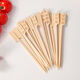 Lan Shengjia candied haws skewers candied haws bamboo skewers bamboo skewers fruit forks full set of disposable production tools and materials special candied haws skewers - DIY making tools cartoon four-piece set 100 pieces one set