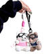 INS Internet Celebrity Pilot Bear Plush Colgante Doll Creative Doll Lindo Bear Keychain Pack Hanging Bear Brown Bear [negro y verde] 10 cm