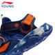 Li Ning children's shoes children's sandals boys outdoor cooling breathable Velcro sports casual shoes 28YKKS016-11
