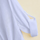 She pool fashion shirt 2025 spring and summer new women's clothing tie single-breasted centre-sleeved short shirt T31X0666C