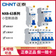 Chint (CHNT) NXB-63 C type small air circuit breaker 2P 3P 4P overload air switch 2P 63A