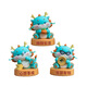 Mingche Zhibao 2025 Neues Jahr der Schlangenschmuck Caromatherapie Ornamente Auto Duft Zodiac Maskottchen Süßes Zodiac-Figur Duft Auffüllung Jasmine 9905-1 Single Package