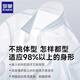 
ROMON short-sleeved shirt men's summer thin business casual men's solid color plaid free ironing shirt professional work clothes white shirt DX6623 38 (recommended weight 100-120 Jin [Jin equals 0.5 kg])