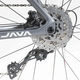 Java Giavo Vesuvir Carbon Fibre Road Car Shimano Electric Transformer R7170 Intégration de course de vent Vesuvio Bright Titanium [450 XS] Hauteur: 155-162 (C