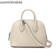 Cosmickindred Top Saper Bolso de piel de vaca Conmovedor Bolso de cuero versátil Bolso de cuero un hombro Bolsa de carcasa de cuerpo Mujer Elefante Gris