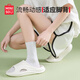 Miniso (Miniso) Hausschuhe Männer und Frauen Paare Haus bequemes Badezimmer Anti-Rutsch-Anti-Odor-Hausschuhe Sommer Sakura Pulver 36-37
