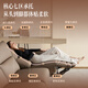 Lezhibao Lazboy Sofá de cuero genuino Sala de estar Zero contra la pared volcada 2025 nueva función eléctrica Sunset Avenue 677 Sunset Orange - Grande - 3 personas Right Electric - con volcado volcado