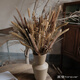 AIMAN natural real flower dried bouquet wedding B&B scene layout reed rabbit tail grass forest decoration clothing store decoration main picture complete set including vase