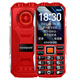 Coolpad three-proof elderly phone 4G full network communication large battery super long standby special mobile phone for the elderly anti-seismic and fall-proof new large screen big characters big sound button function phone K68 red