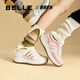 Серия Belle Runway Series Forrest Gump Shoes Женская торговая торговля такого же спорта и повседневной обуви 3E829CM4 Абрикосовый цвет 34 (220 мм)