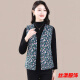 
Silk autumn and winter vest new style middle-aged and elderly camel velvet warm and gentle women's vest wearing floral loose cotton vest WY-6629/model No. 3 color Recommended 140-160Jin [Jin equals 0.5 kg] 5XL