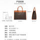 Pierre Cardin Frauenhandtasche große Kapazität Eins Schulter -Crossbody -Tasche Tasche vielseitige Mama -Tasche Frauen Urlaubsgeschenk für Freundin Brown/Gelbbraun 340*135*260 mm